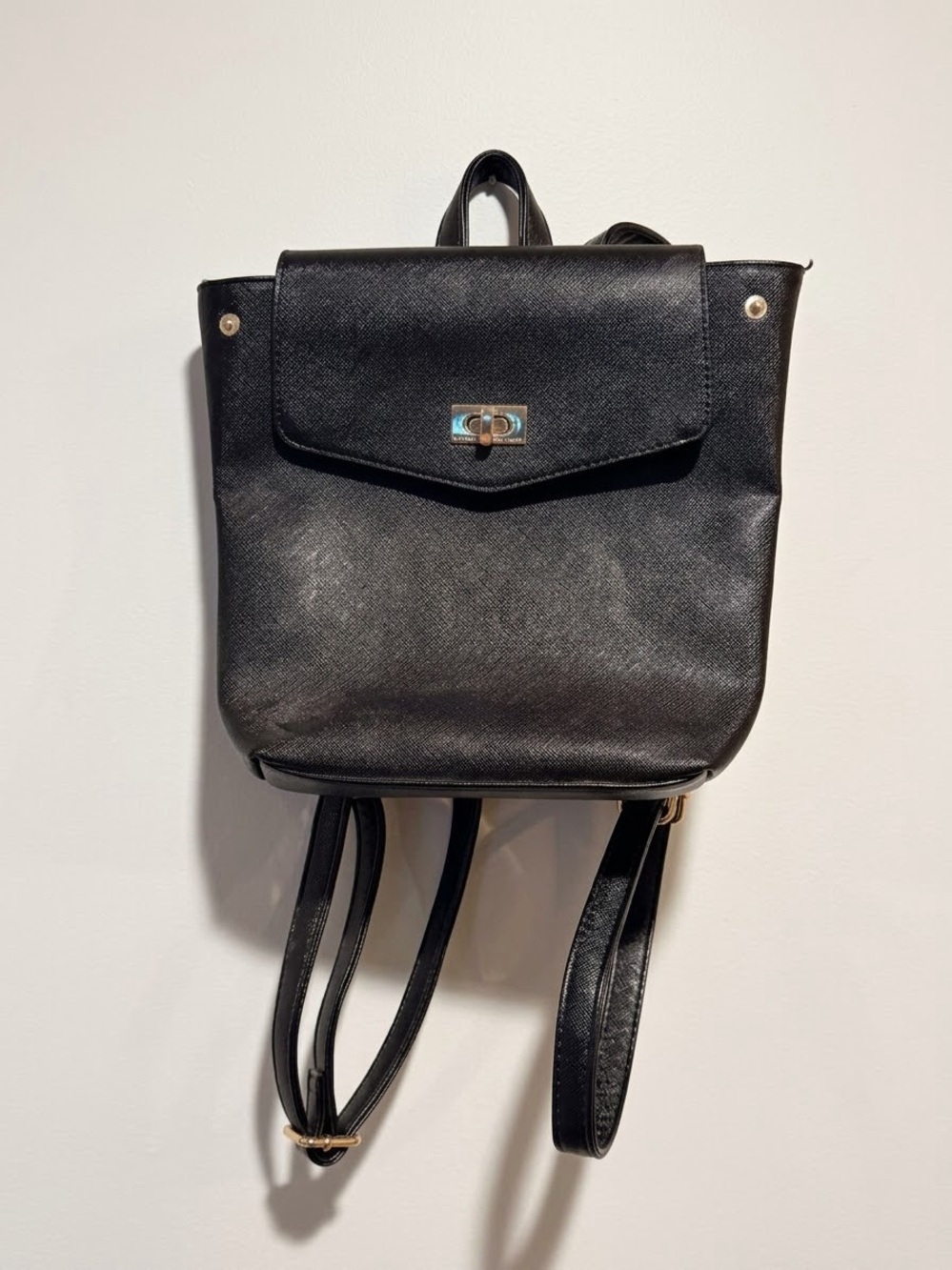 Pre-loved Vanessa Williams Black Mini Backpack Bag